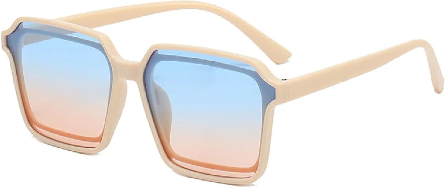 

Модные роскошные солнцезащитные очки в крупной оправе с полой конструкцией для женщин и мужчин. Ретро, ​​классические, для активного отдыха, вождения, защиты от солнца UV400 TKKTLLT, Beige Blue Tea