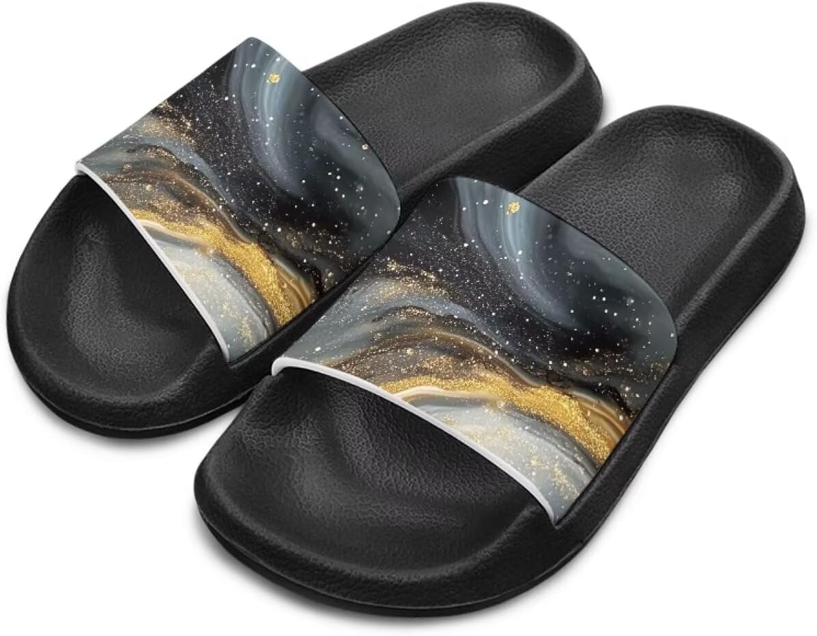 

Детские шлепанцы для мальчиков и девочек, летние тапочки, для улицы, пляжа, бассейна, душа, спорта, подарок (младший/старший ребенок) Cugasmaru, Galaxy