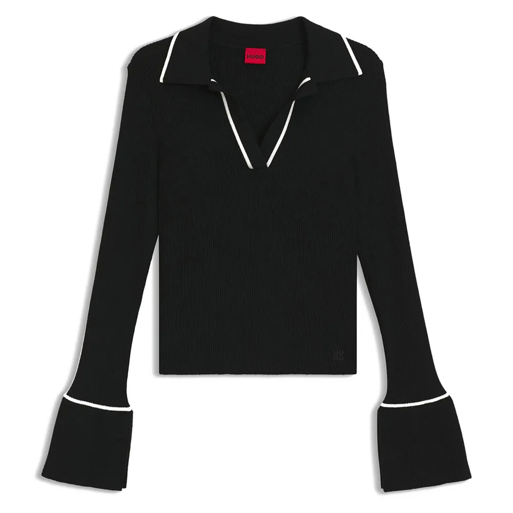 

Свитер HUGO Samur 10276318, черный