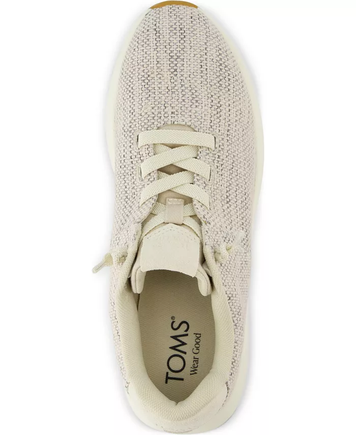 Женские кроссовки Trvl Lite Cabrillo на шнуровке TOMS, коричневый/бежевый — фото 4