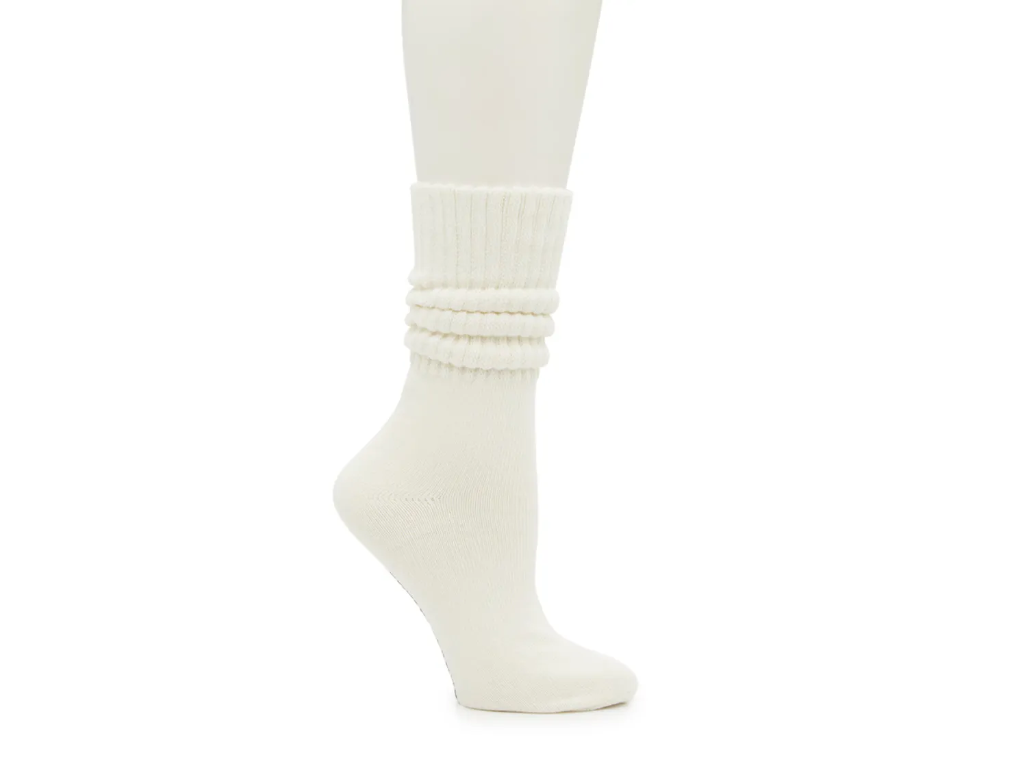 

Носки Slouch Women's Crew Socks Steve Madden, белый