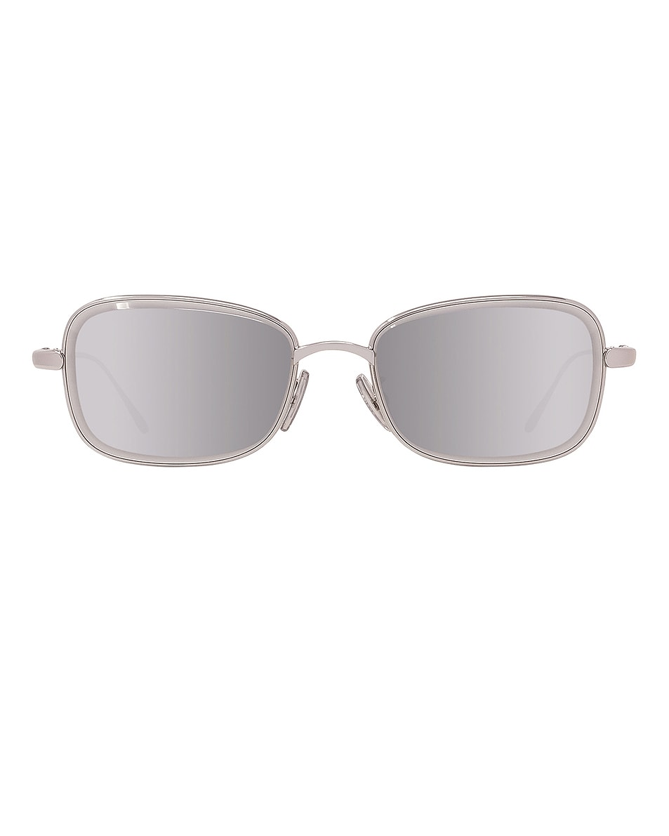 

Солнцезащитные очки Anagram Loewe, Shiny Palladium & Silver Mirror