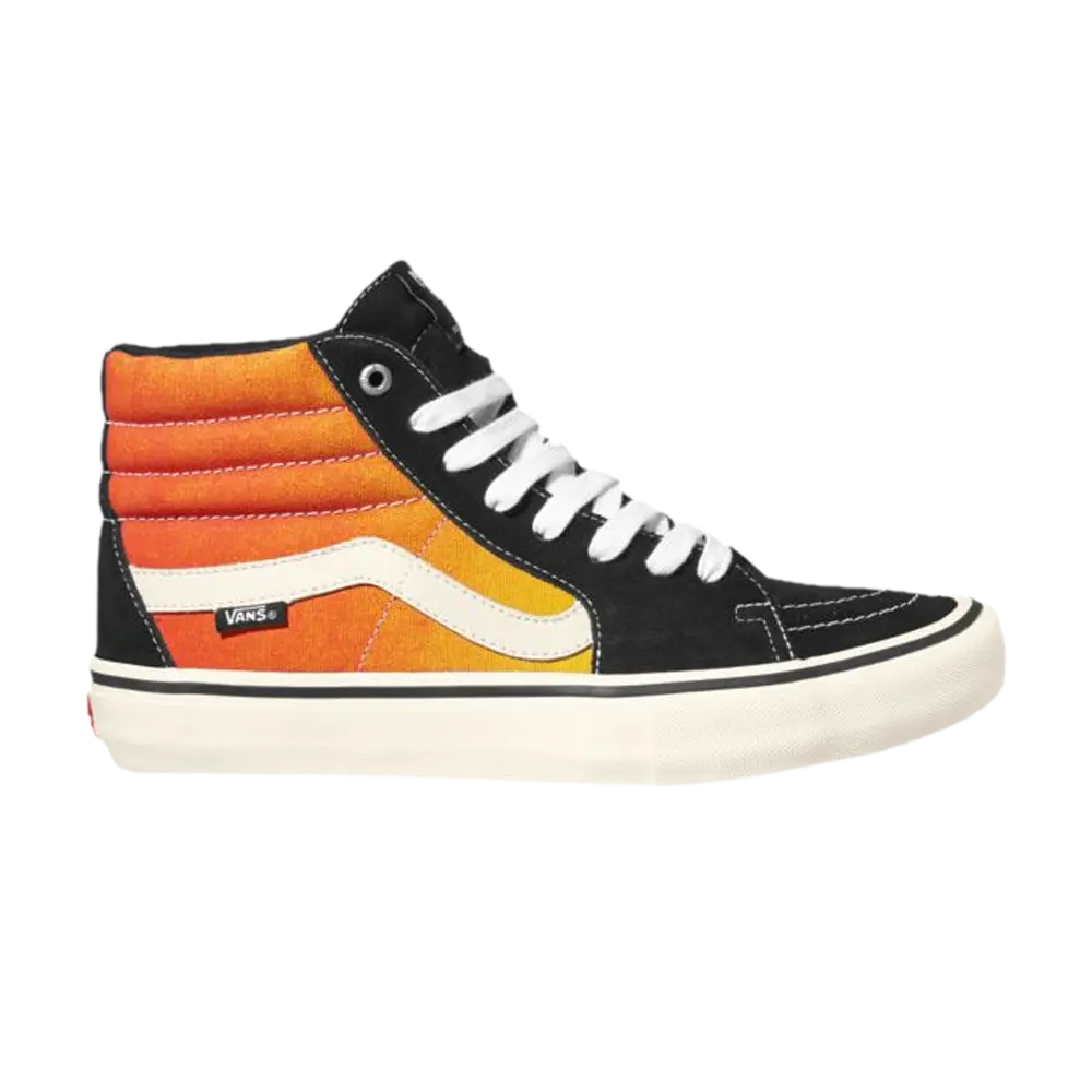 Кроссовки Sk8-Hi Pro Vans, оранжевый
