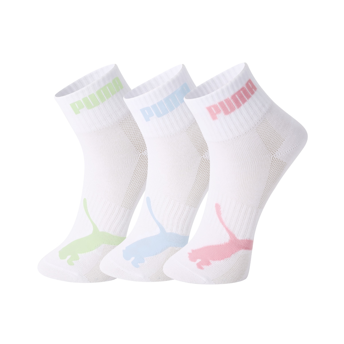 

Женские гольфы PUMA 3 пары (Белый)