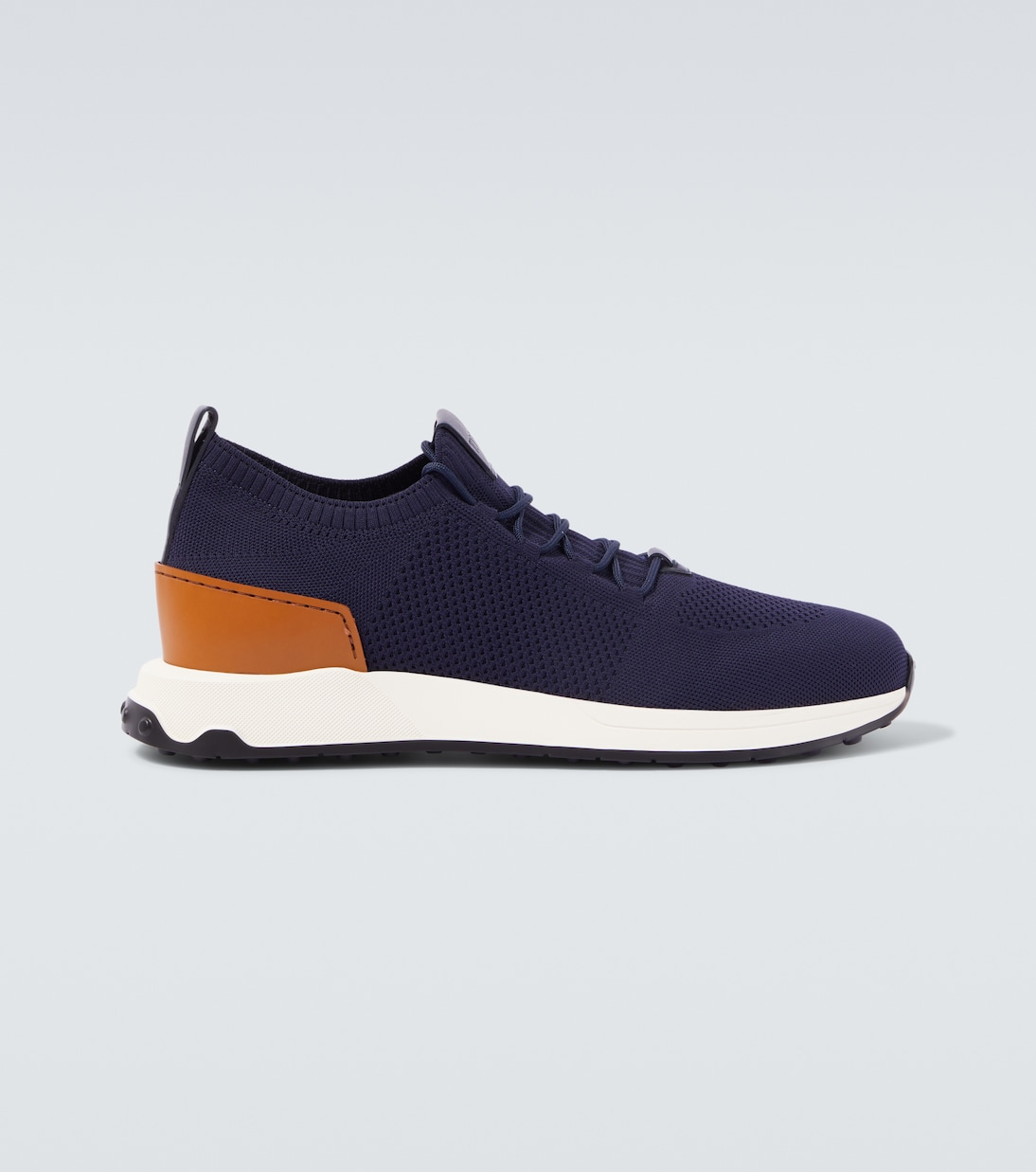 

Кроссовки с кожаными вставками Tod's, Blu