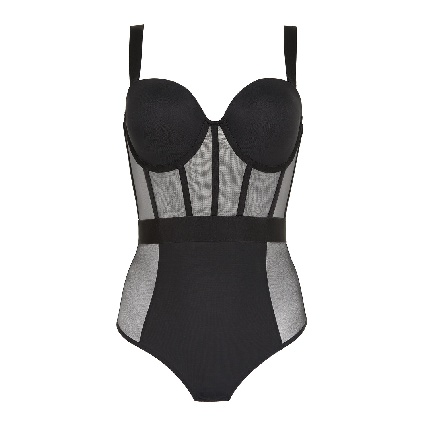 

Боди DKNY suit Sheers, черный