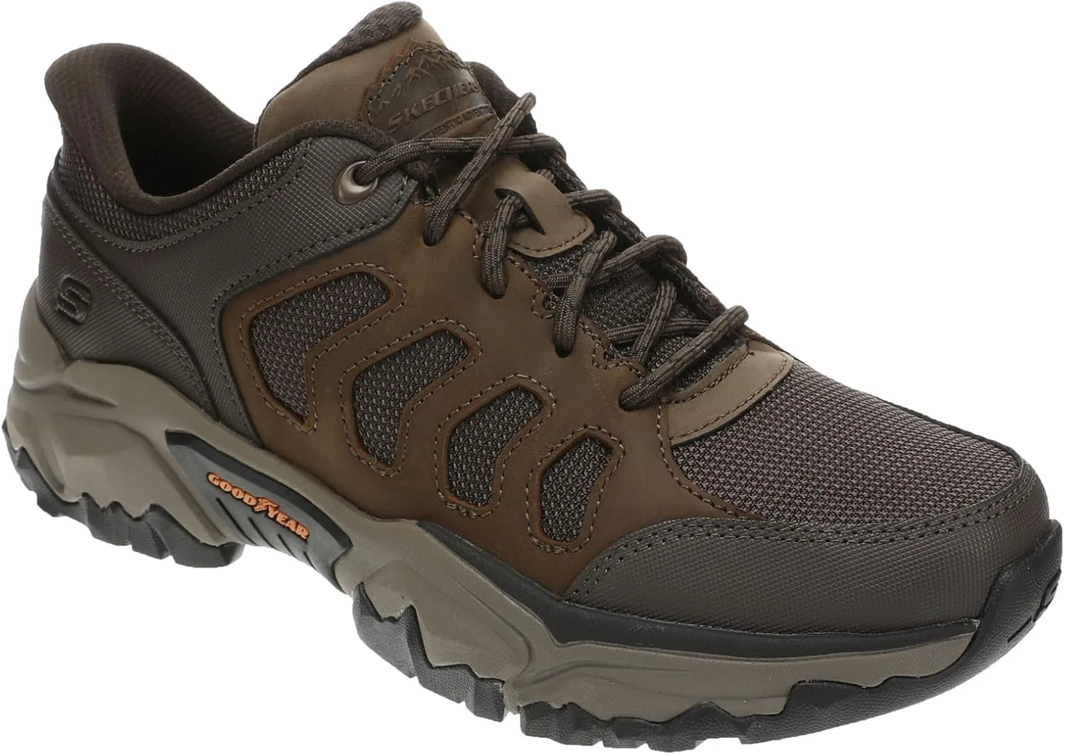 Мужские кроссовки Skechers Terraform - Jagger, темно-коричневый — фото 3