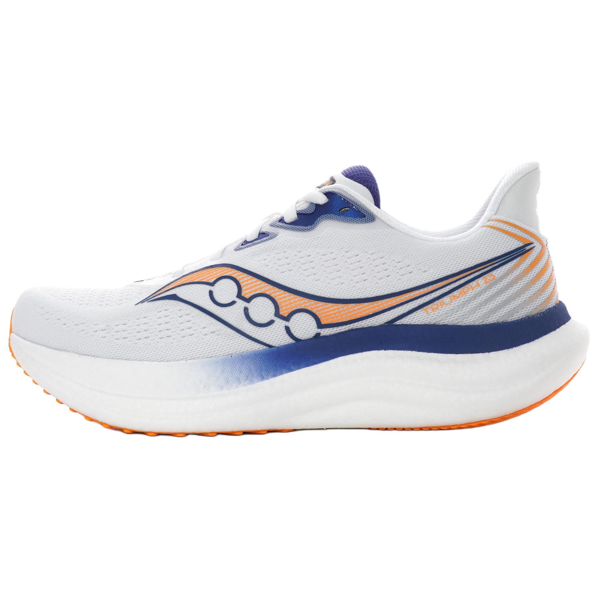 

Saucony Кроссовки для бега Triumph Victory 23, износостойкие, дышащие, с низким верхом, белые, мужские