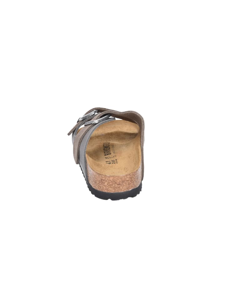 Birkenstock Туфли на шнуровке коричневого цвета — фото 3