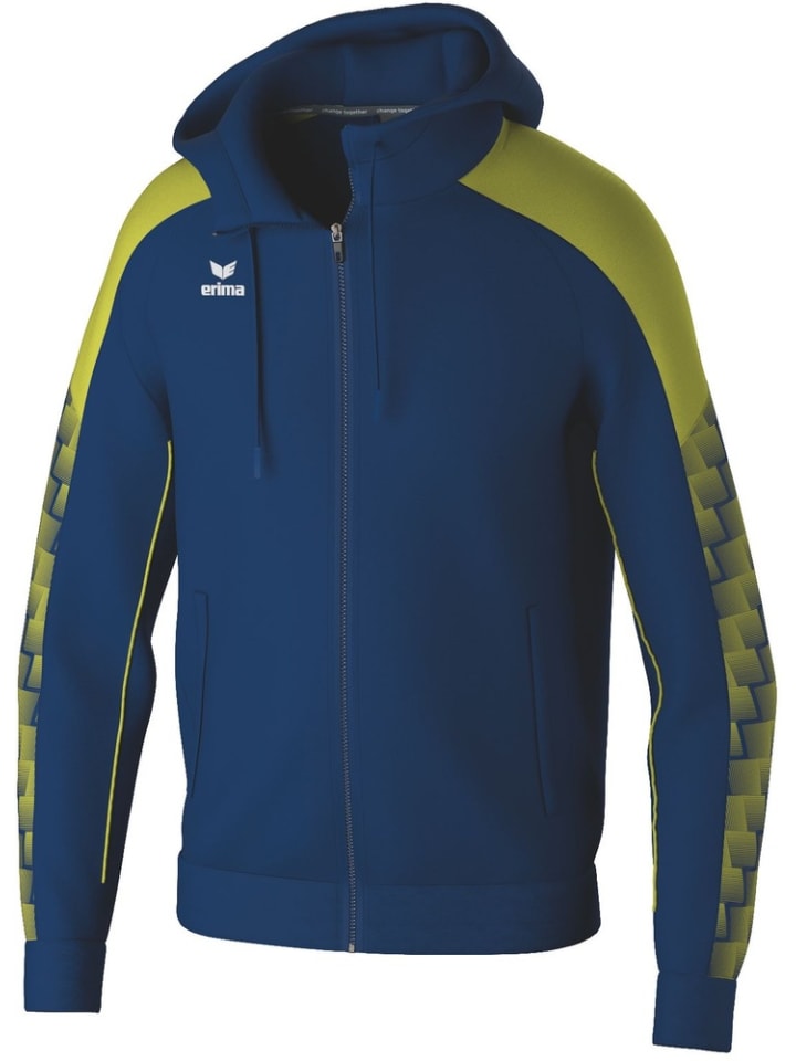 

Спортивная куртка Evo Star Trainingsjacke Mit Kapuze erima, синий