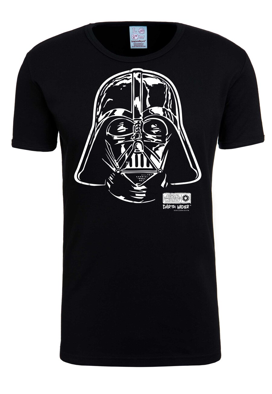 

Рубашка LOGOSHIRT Star Wars Darth Vader, черный