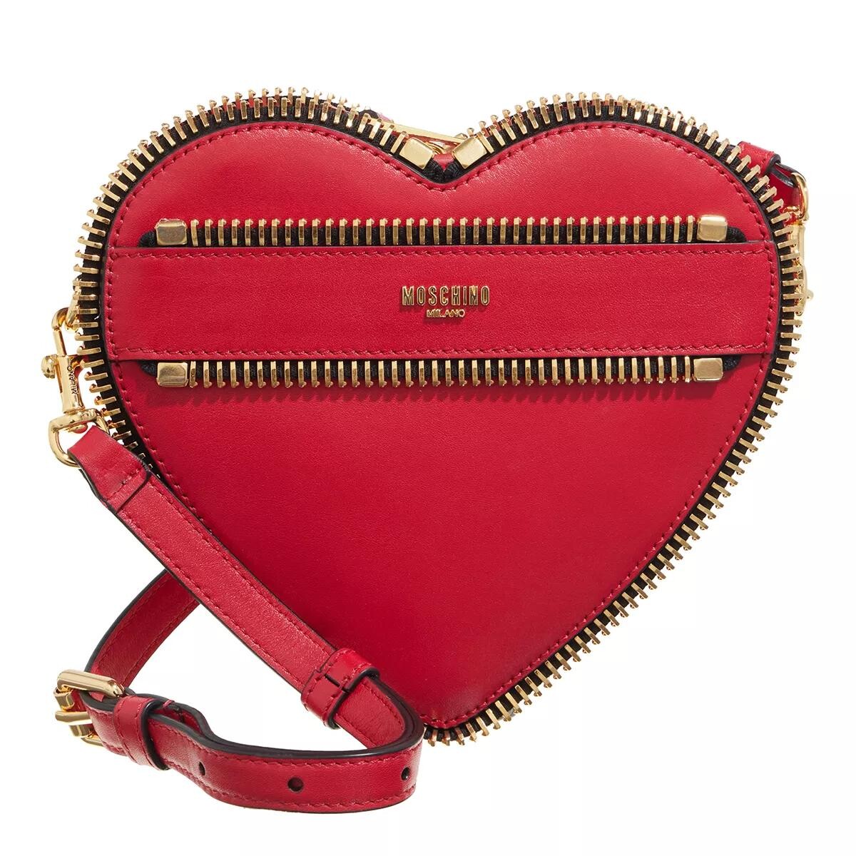 

Сумка rider с фантазийным принтом Moschino, красный