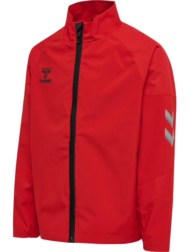 Толстовка Hummel Reißverschluss Jacket Hmllead Multisport Kinder, цвет TRUE RED — фото 4