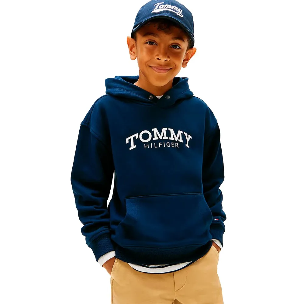

Худи Tommy Hilfiger Monotype Print, синий