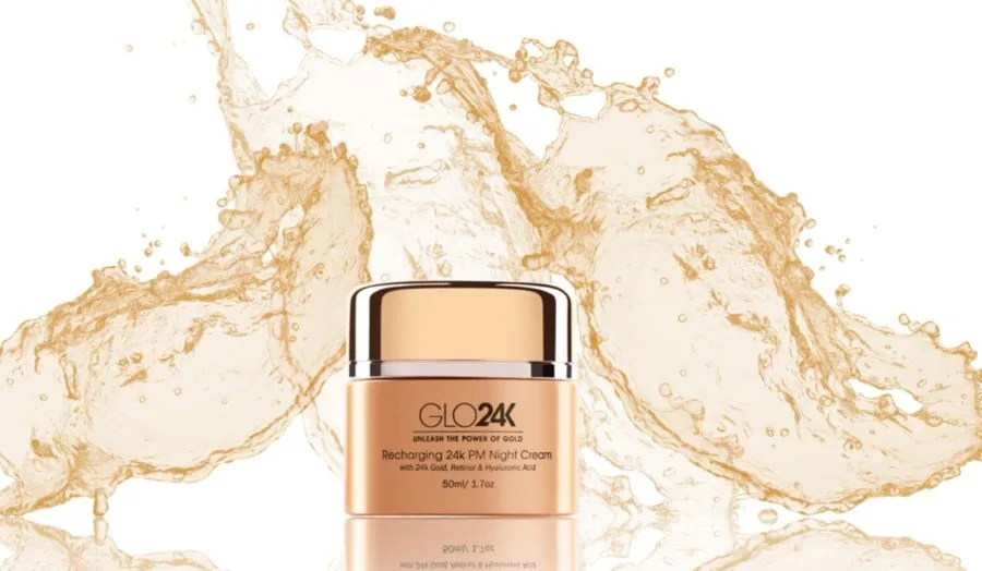 Гель для умывания Glo24K — Восстанавливающий ночной 24K PM, 48 г — фото 2