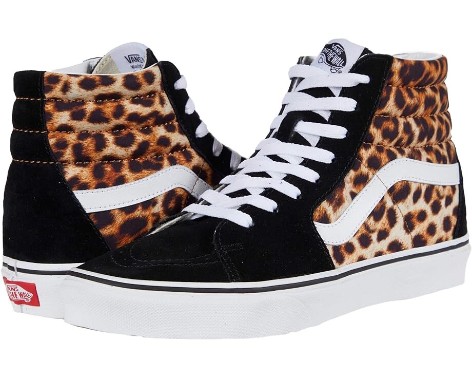 

Кроссовки Vans SK8-Hi, цвет Black/True White
