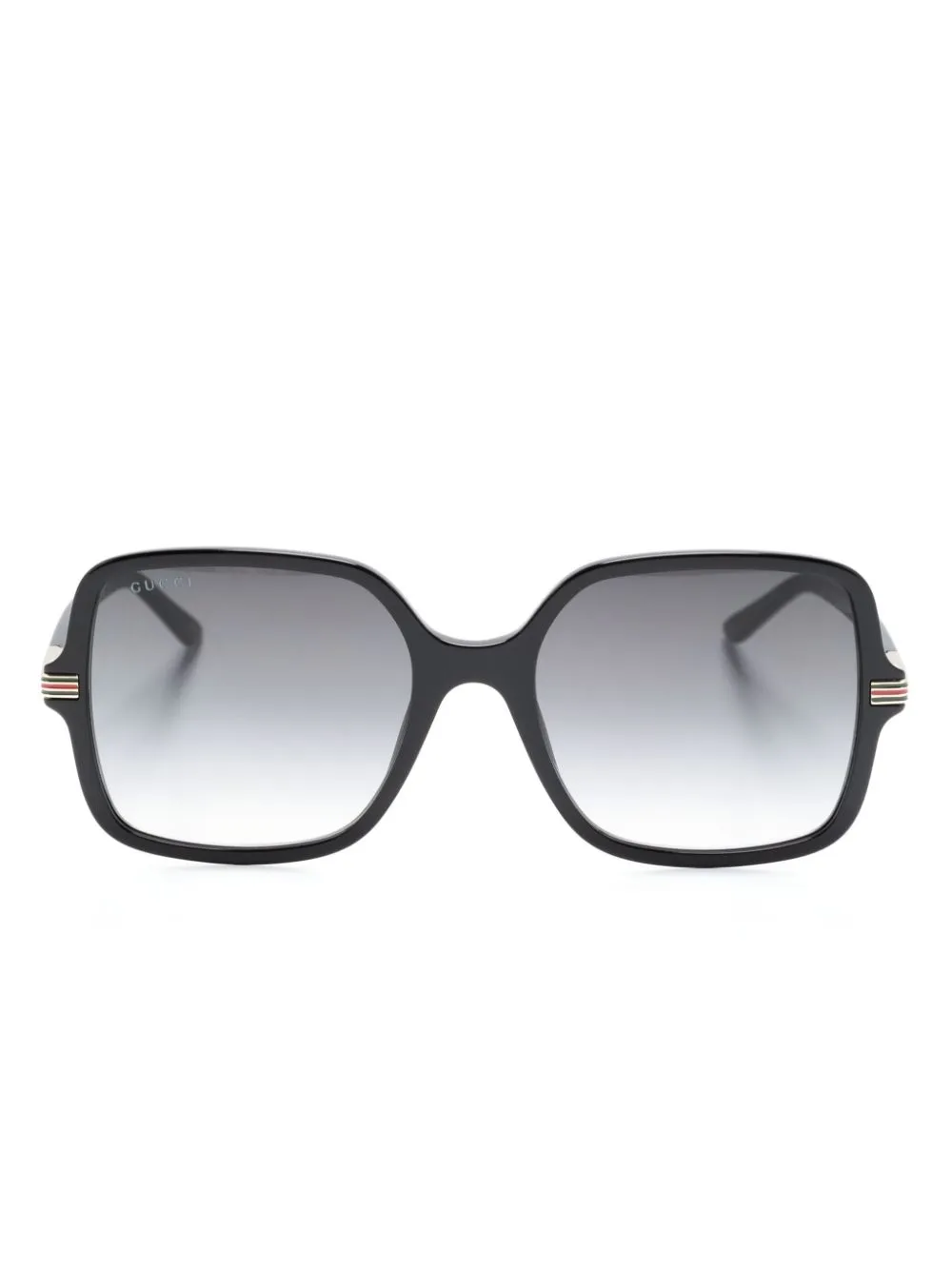 

Солнцезащитные очки в массивной оправе с логотипом Gucci Eyewear, черный