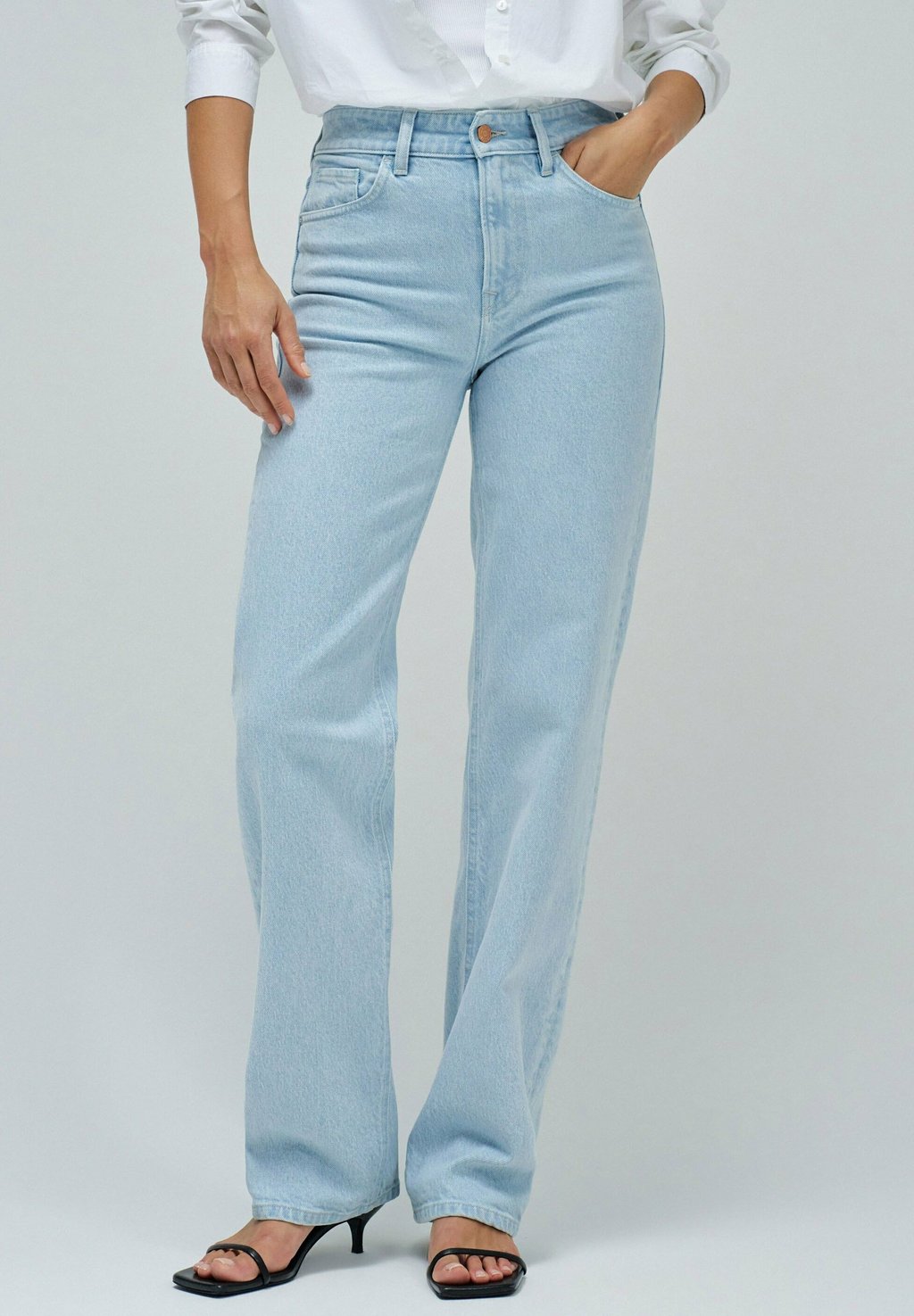 

Джинсы прямого кроя TRUE Salsa Jeans, синий