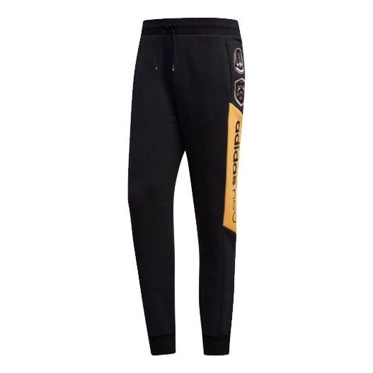 

Спортивные штаны adidas neo M Sw Tp Star War Logo Fleece Lined Casual Sports Pants Black, черный