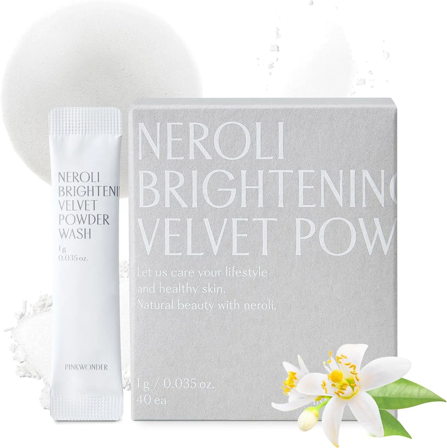 Пудра для умывания Neroli Velvet Powder Wash Pinkwonder 40 шт.