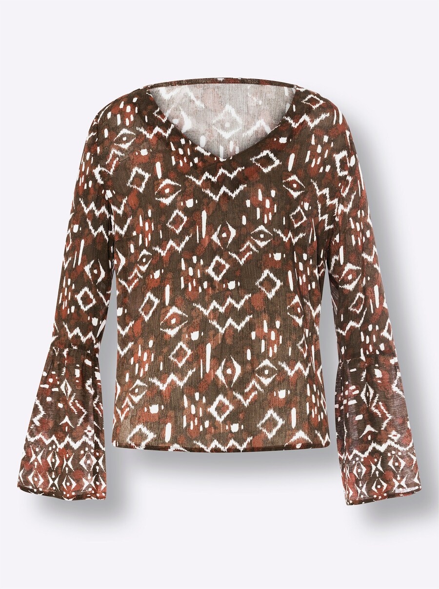 

Блуза heine, Brown/Cognac