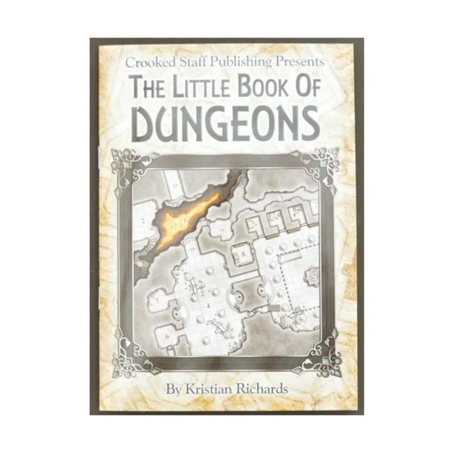

Little Book Of Dungeons, Role Playing Games (Square Hex), мягкая обложка