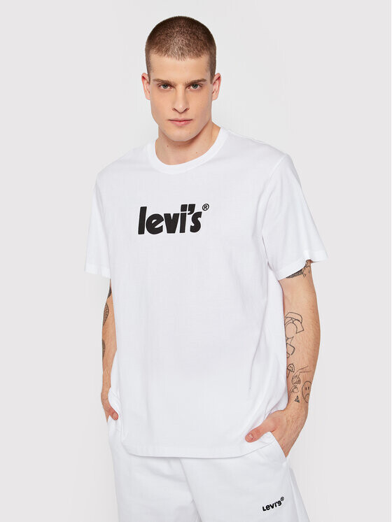 

Футболка свободного кроя Levi's, белый