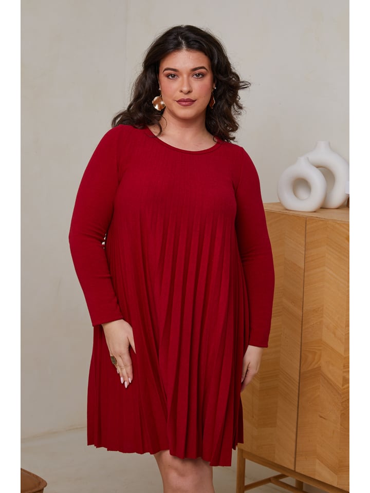 

Платье до колена Curvy Lady, красный