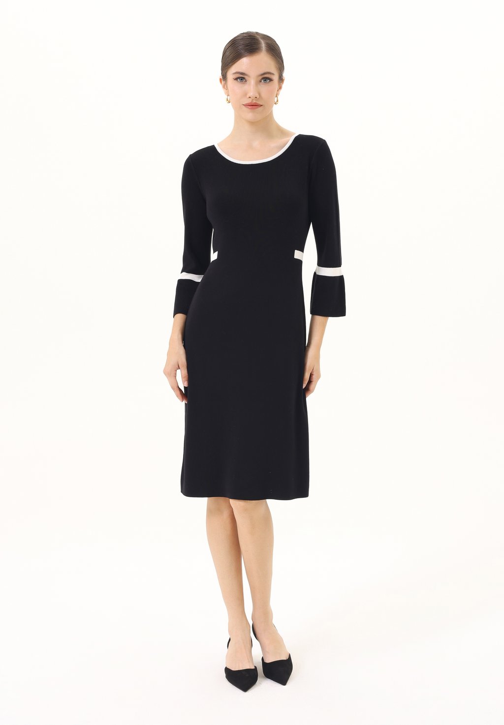 

Вязаное платье Anna Field by Zalando, черный