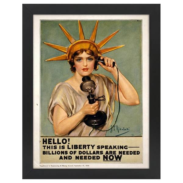 

Рамка для фотографий LegendArte This is Liberty Speaking, черный