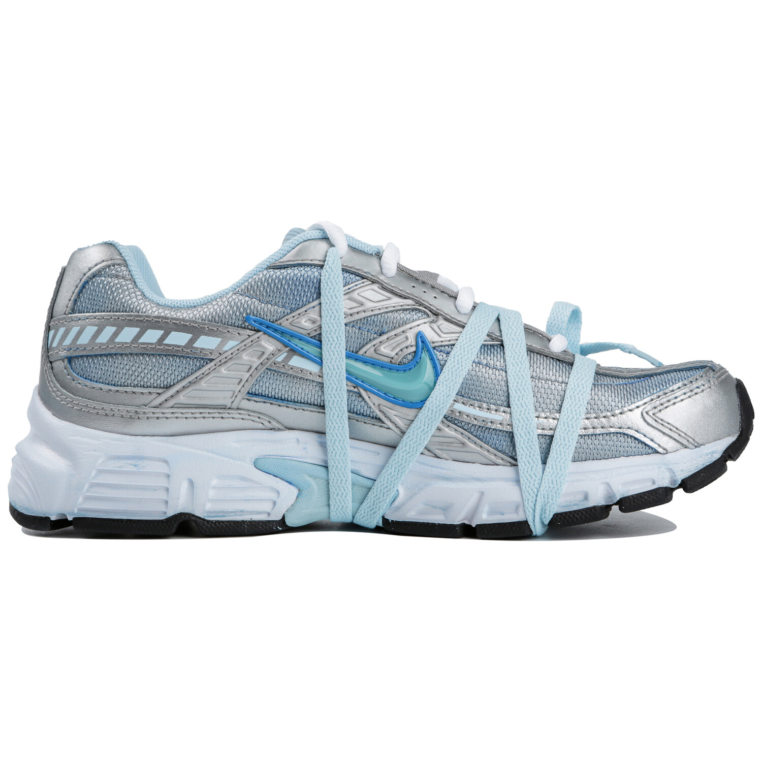 

Кроссовки для бега Initiator женские с низким верхом, синий/серебряный Nike