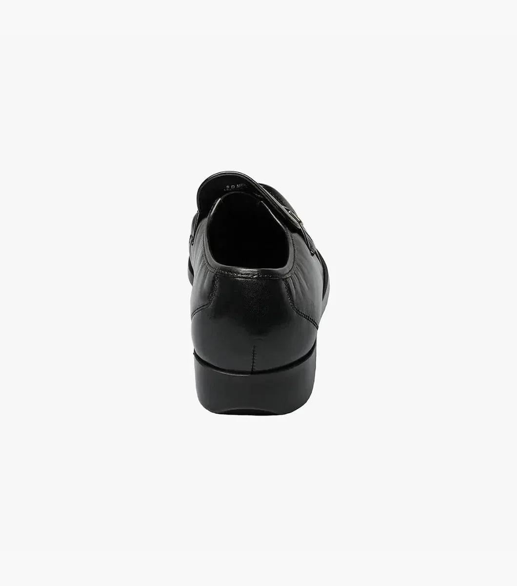 Мужские лоферы Florsheim Riva Bit черного цвета с мокасиновым носком VER1236 — фото 4