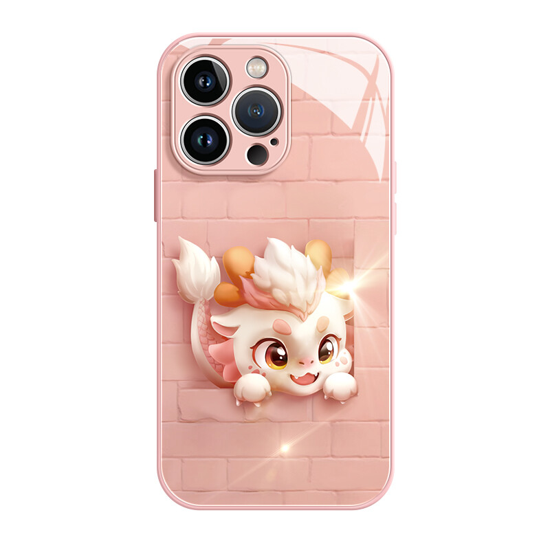 

Чехол для телефона Lingtao Leading Taobao, FZ0011 Little Dragon CubSand Pink