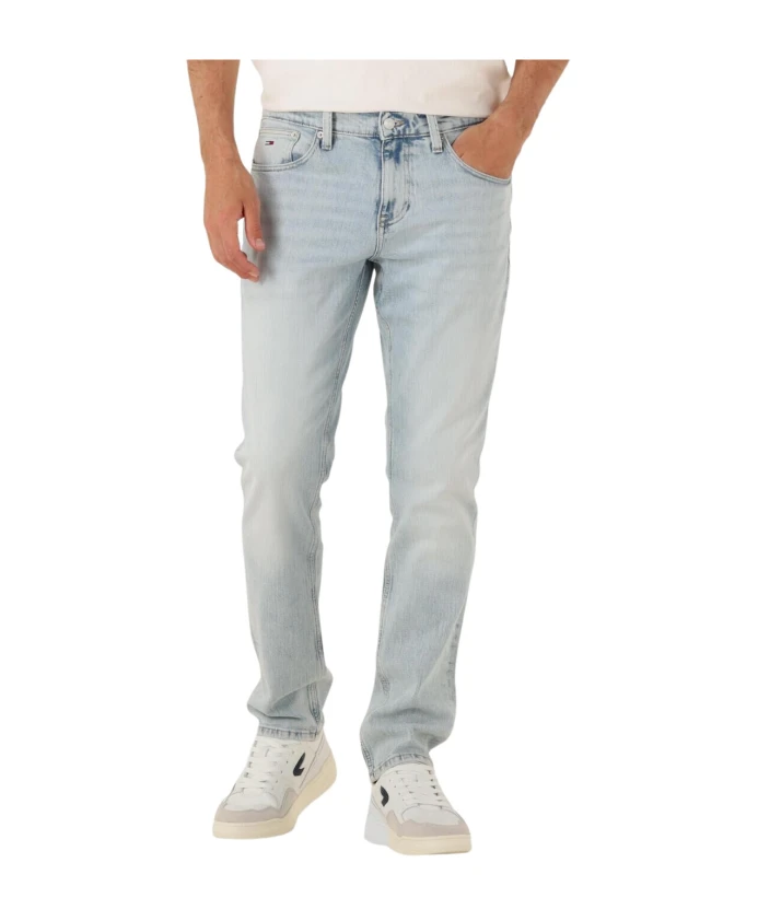 

Узкие синие джинсы Tommy Jeans, синий