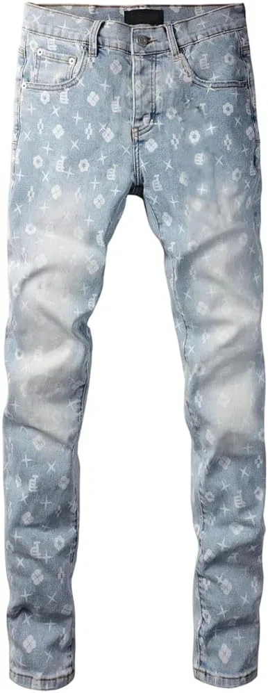 Джинсы рваные, 9089