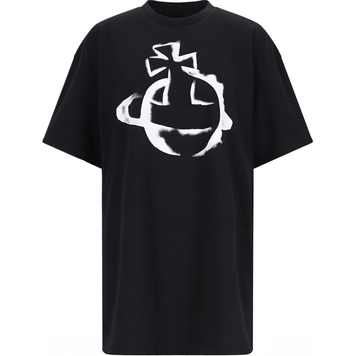 

Футболка с круглым логотипом Vivienne Westwood, черный