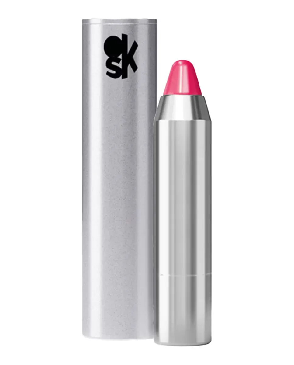 Блеск для губ Click'N Kiss Shiny Overskin Veralab, 03 Poppy Red