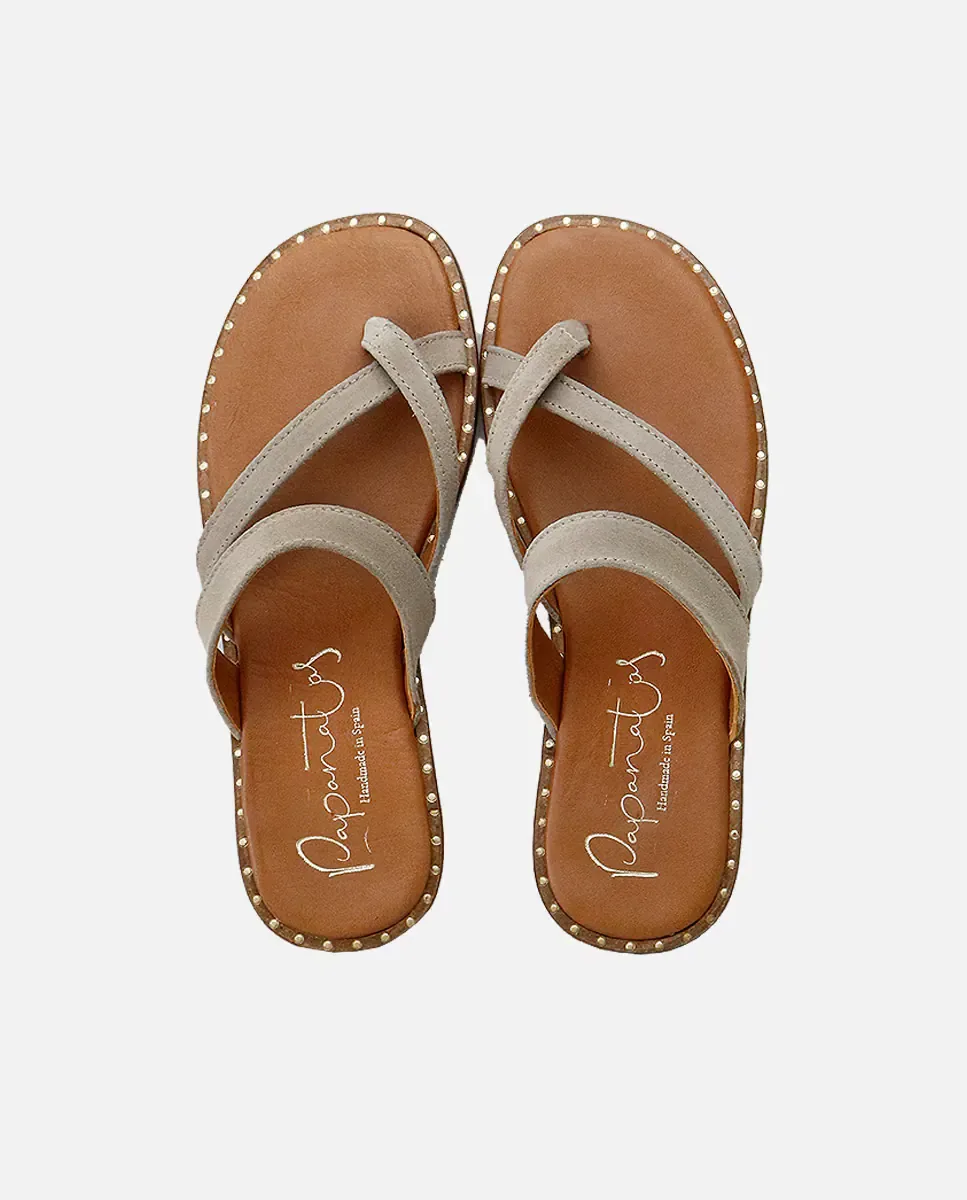 Детские открытые сандалии с ремешками из замши Eli 1957, Camel — фото 4