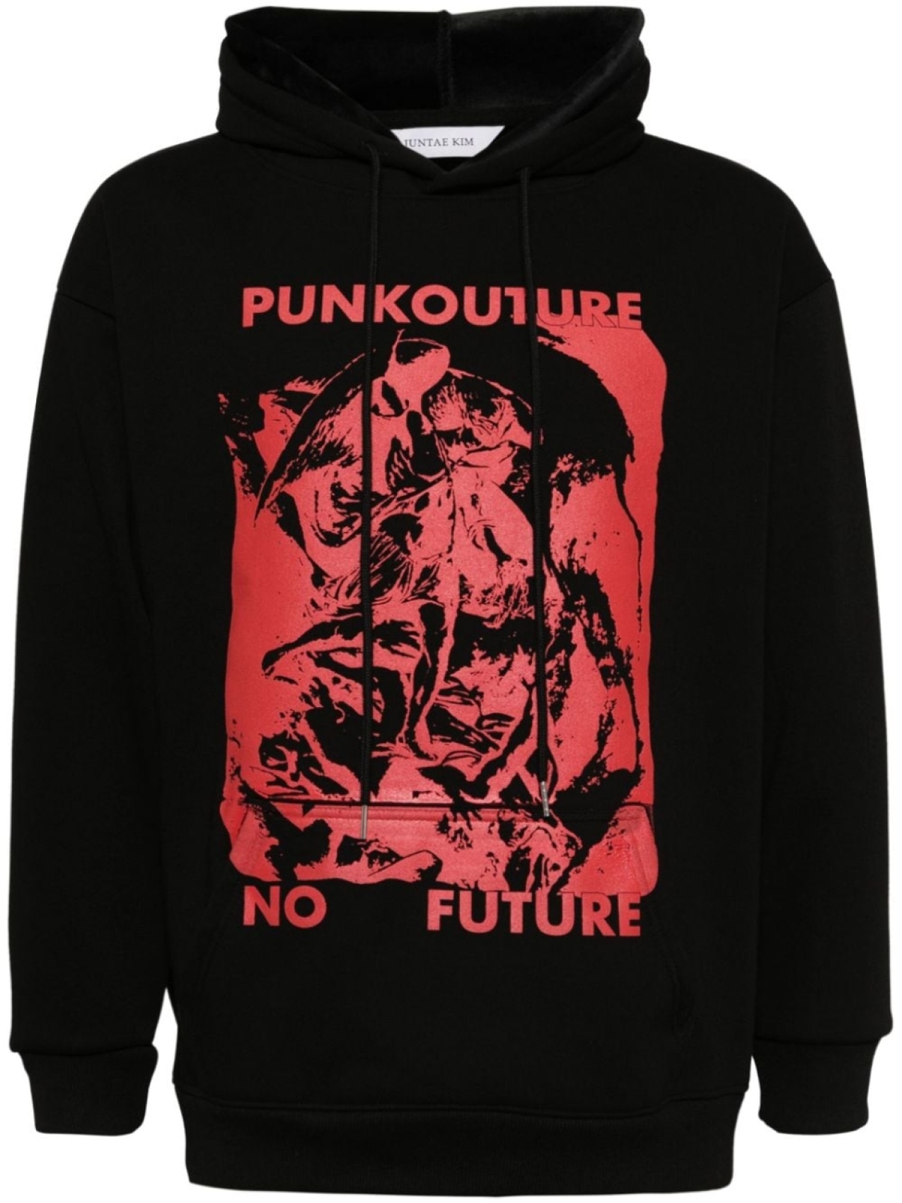 

JUNTAE KIM худи Punkcouture, черный