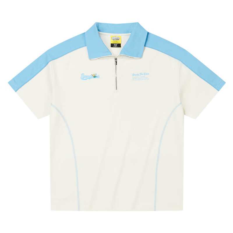 

361° Футболка SpongeBob SquarePants Unisex Cream White/Sky Blue