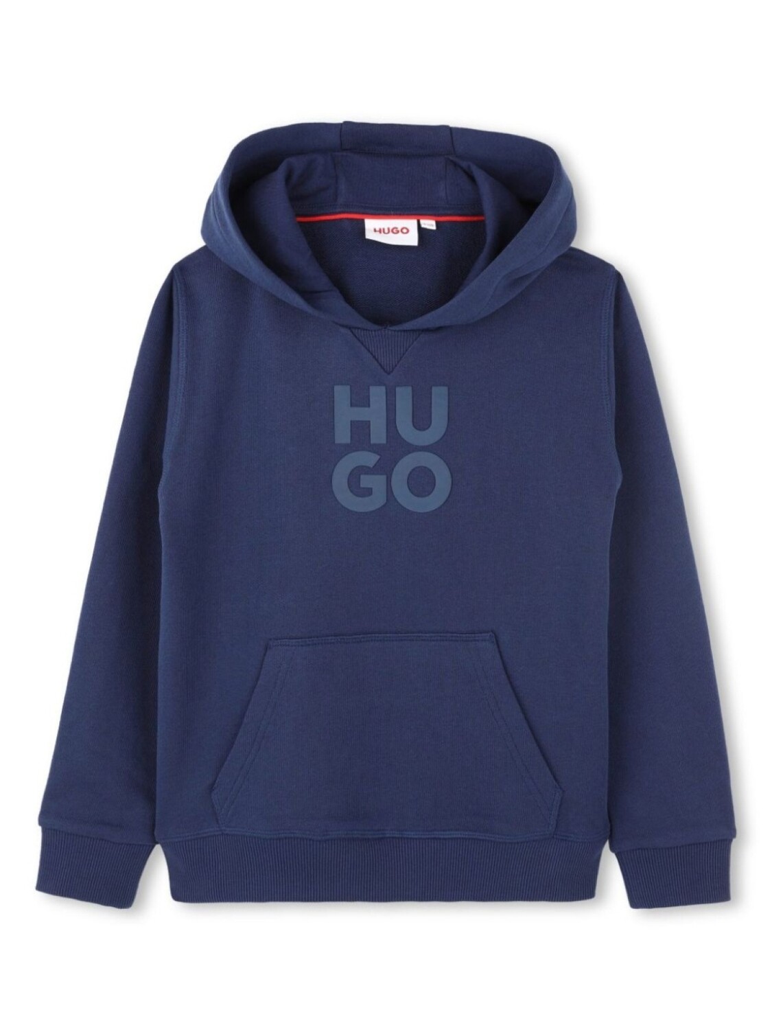 

HUGO KIDS худи с логотипом, синий