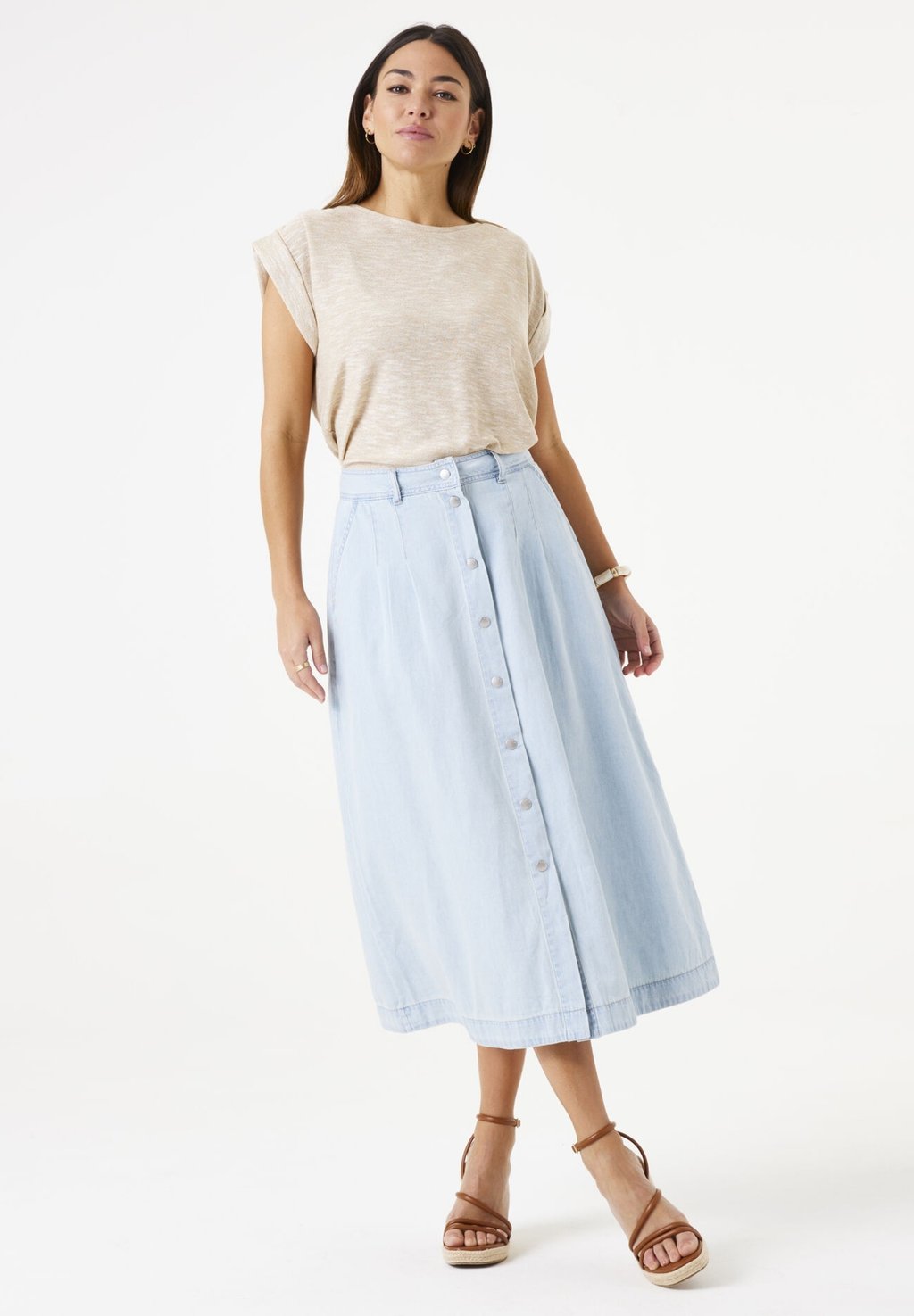 

Джинсовая юбка A-line skirt Garcia, синий