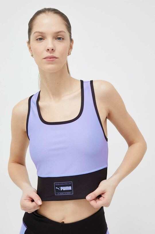 

Тренировочный топ Fit Eversculpt Puma, фиолетовый