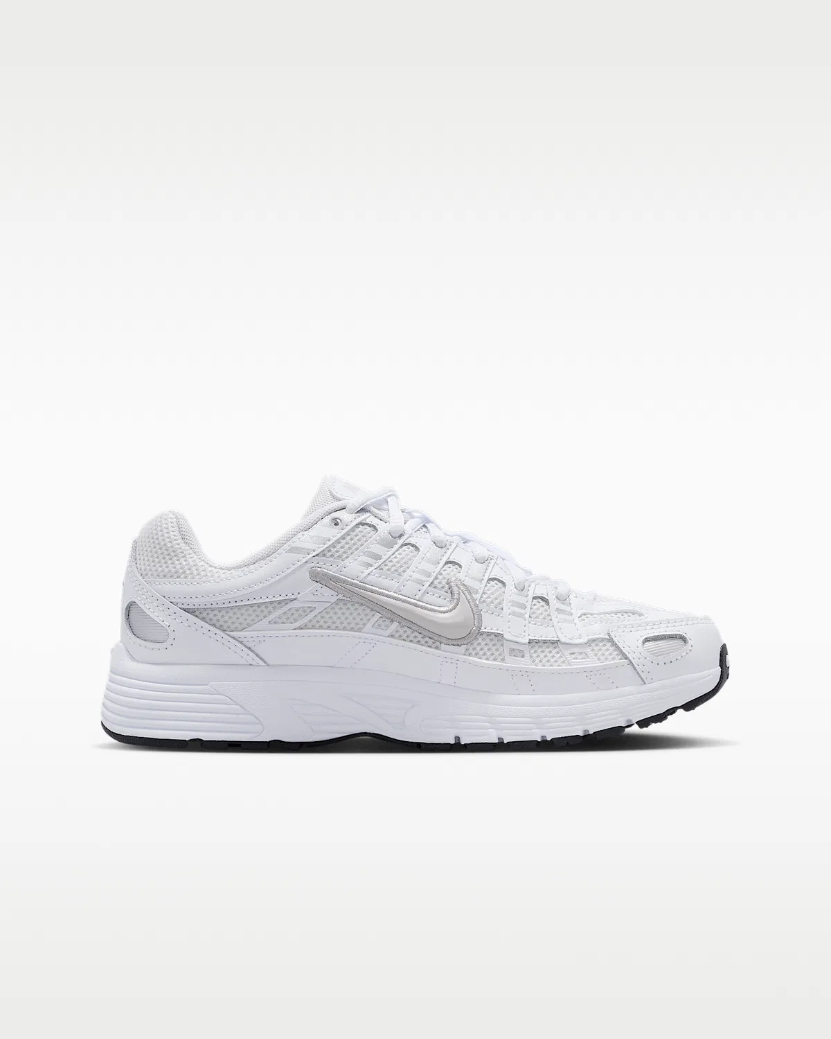 Кроссовки Nike P-6000 для детей, Platinum Tint/White/Metallic Silver/Platinum Tint — фото 3