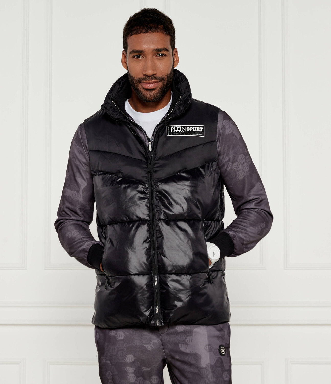 

Куртка Plein Sport Regular Fit, черный