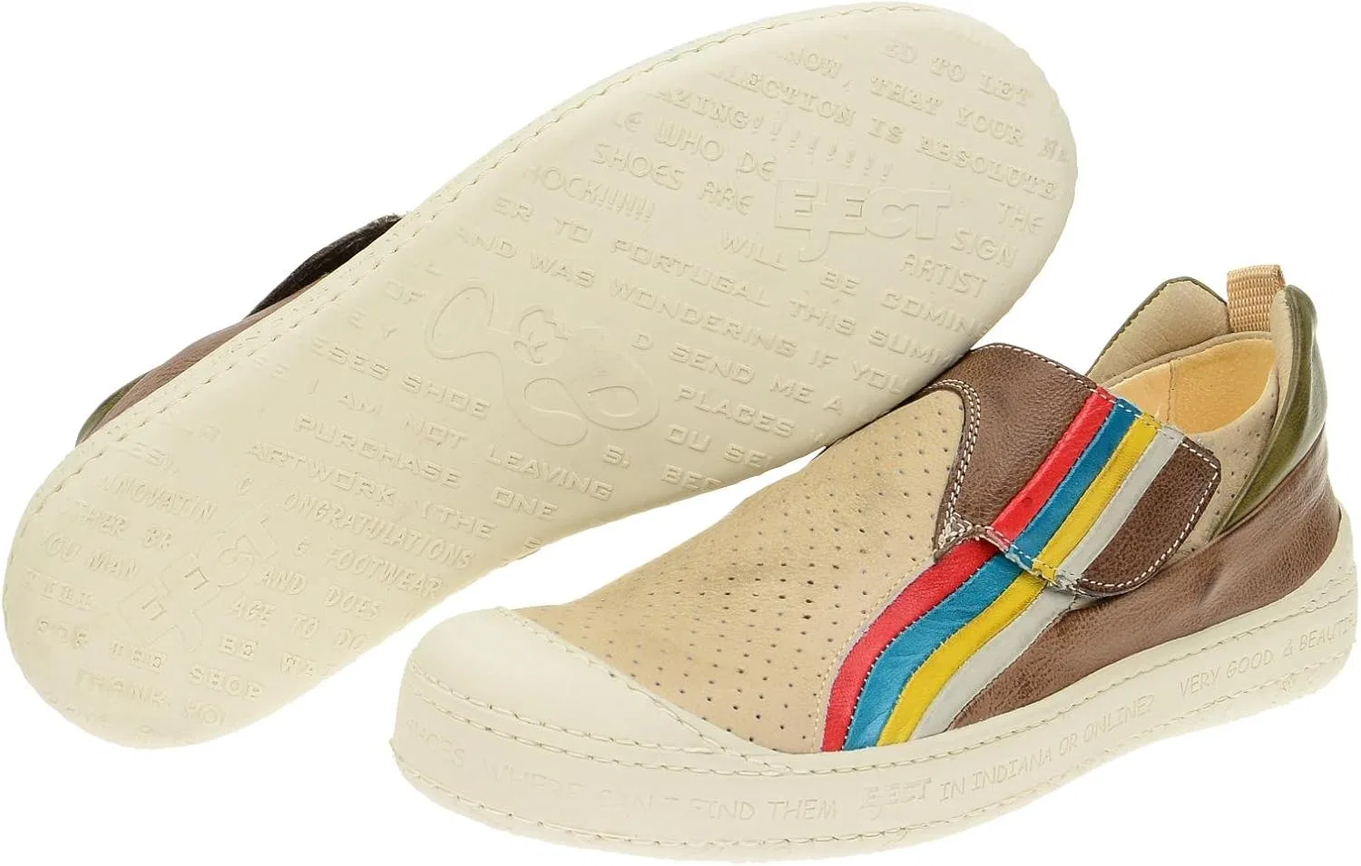 Мужская обувь Eject, удобные тапочки, низкие туфли, Beige — фото 4