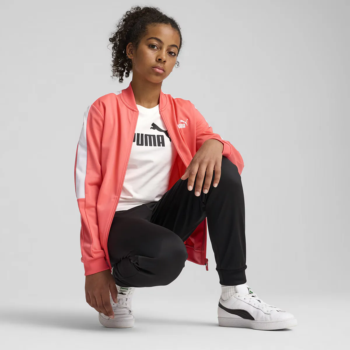 

Poly Baseball Puma спортивный костюм для девочек, оранжевый