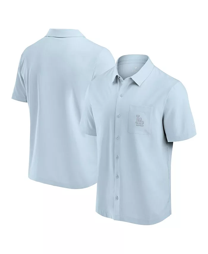 

Мужская голубая рубашка на пуговицах Los Angeles Dodgers Front Office Fanatics