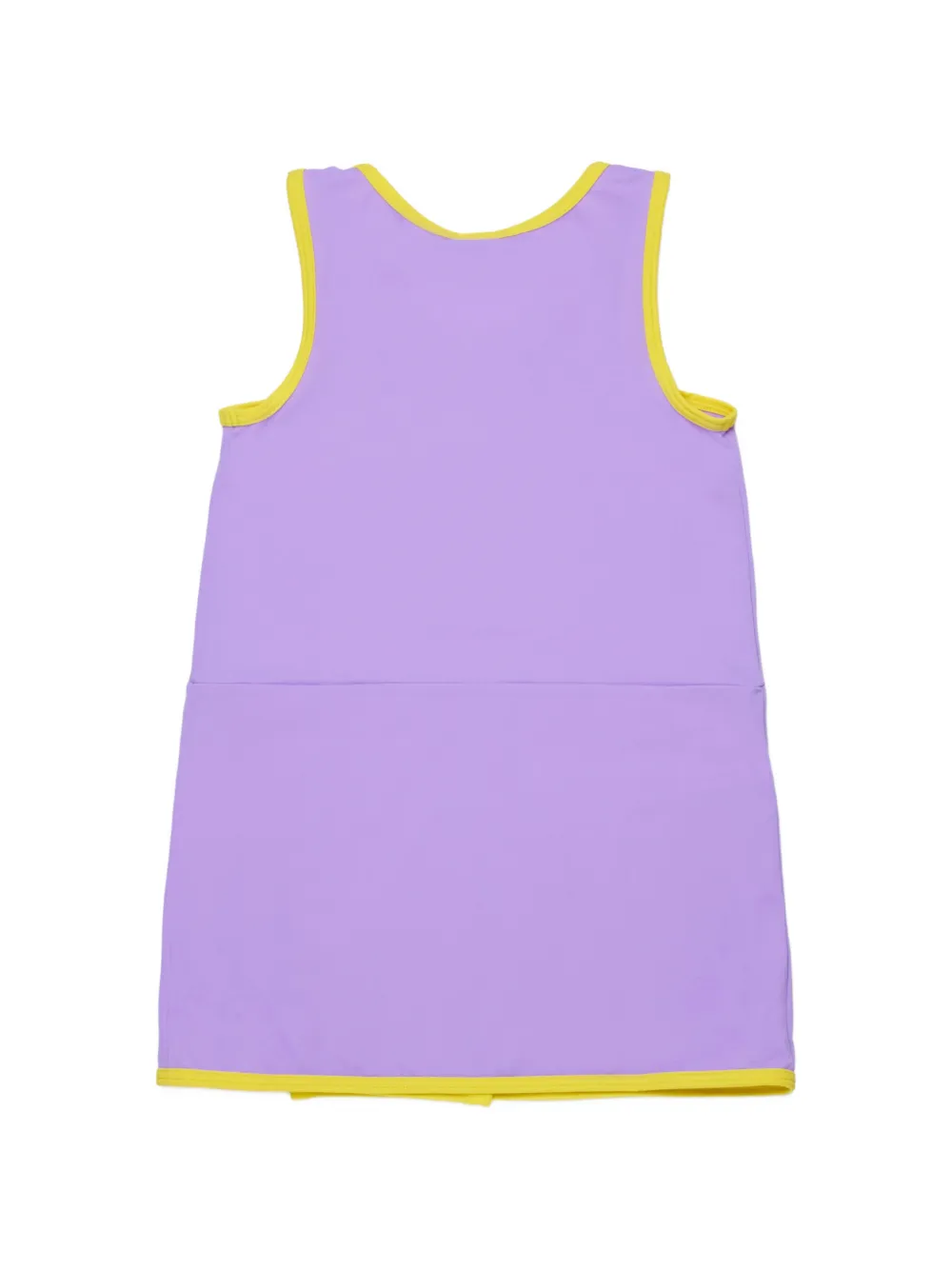 Купальник с контрастной отделкой Marni Kids, фиолетовый — фото 2