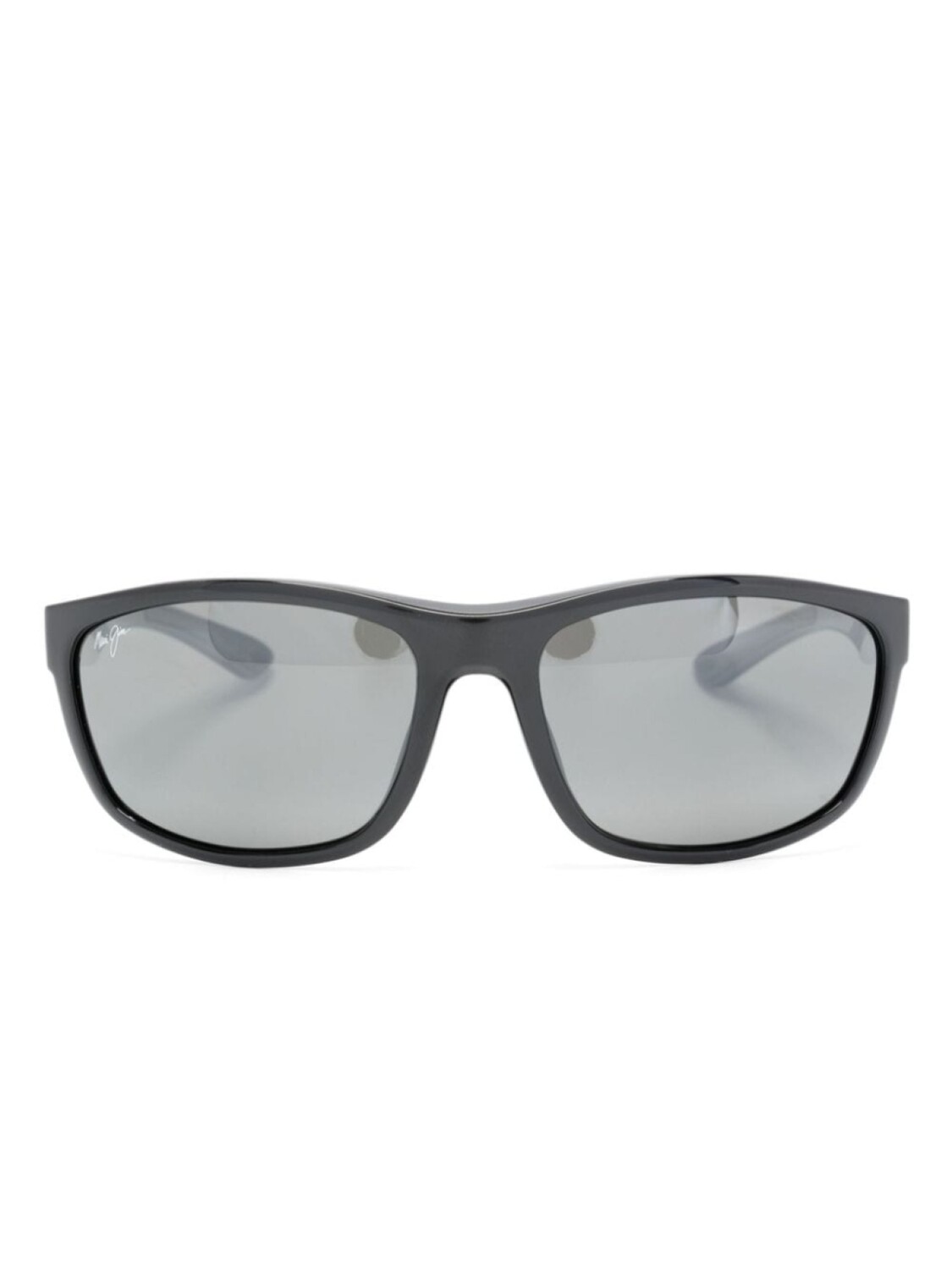 

Солнцезащитные очки Predator 02 с логотипом Maui Jim, черный
